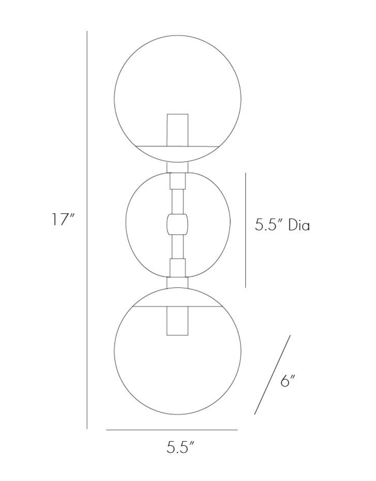 Polaris Sconce