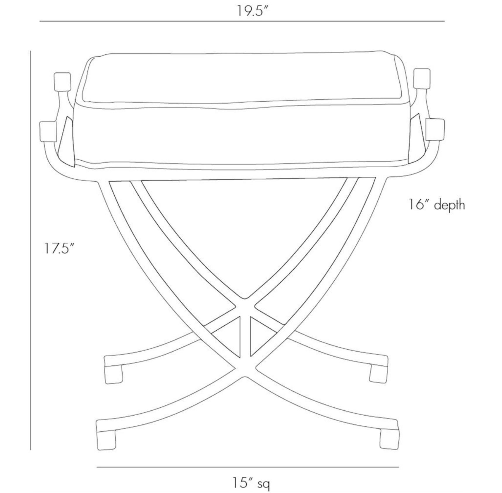 Felice Small Bench